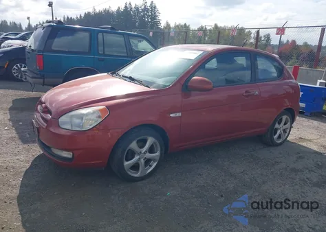2007 Hyundai Accent Se from USA, damaged, VIN KMHCN36CX7U040943
